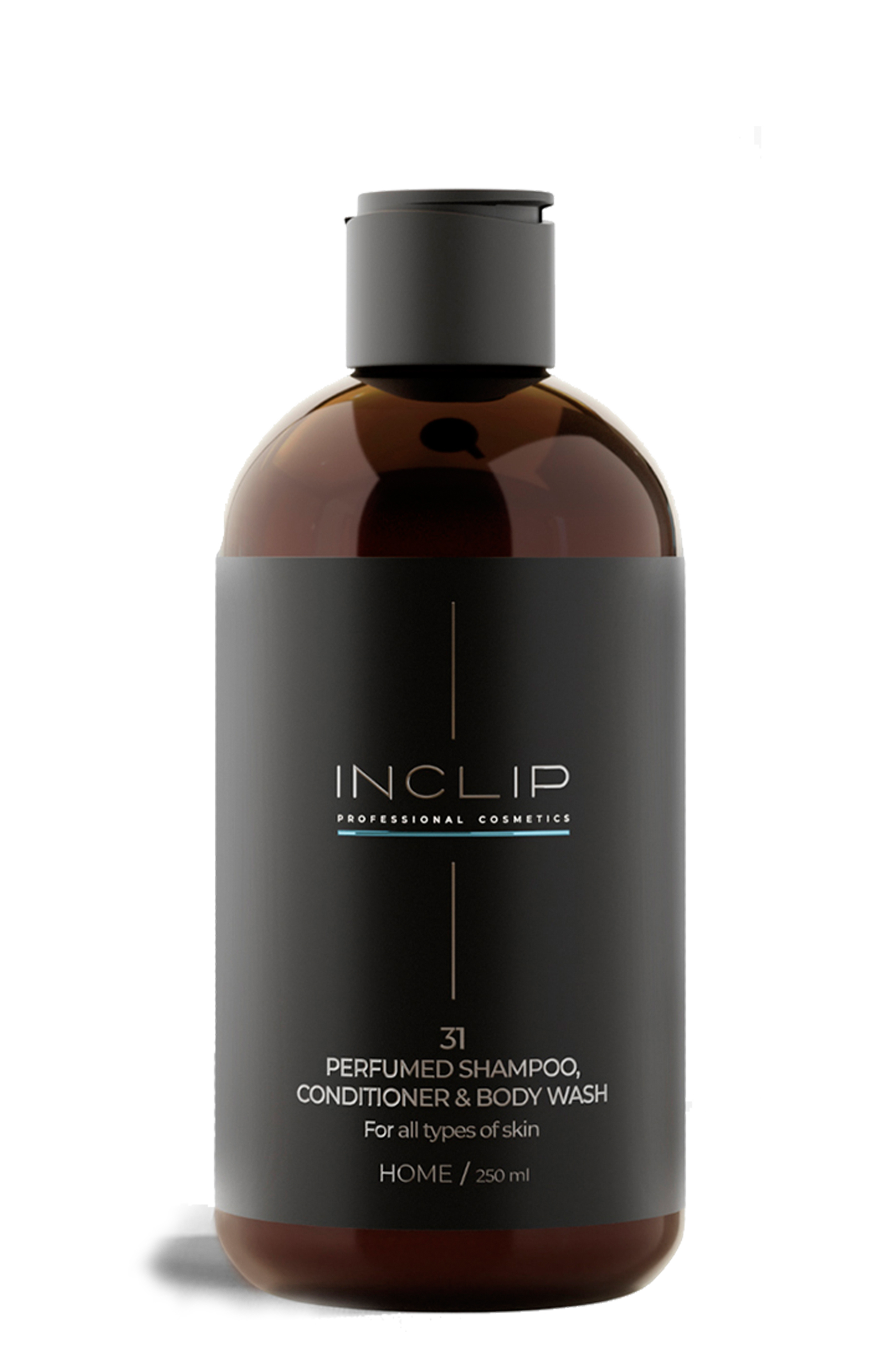 Inclip : INCLIP 31 PERFUMED SHAMPOO CONDITIONER & BODY WASH : <p>Парфюмированный Шампунь-Кондиционер-Гель для душа 3 в 1 для всех типов кожи №31</p>
